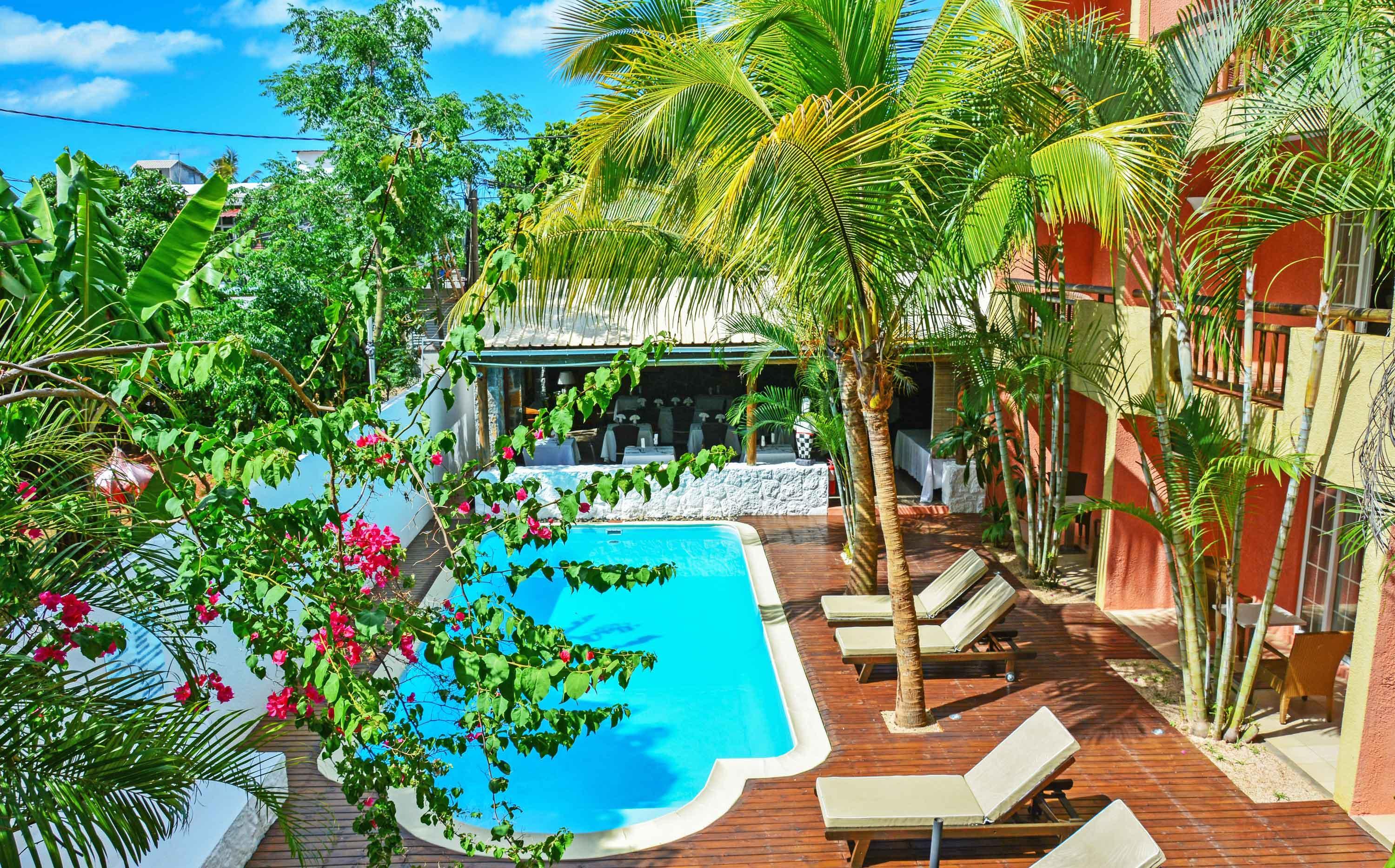 La Margarita Hotel Pointe aux Piments Exterior foto