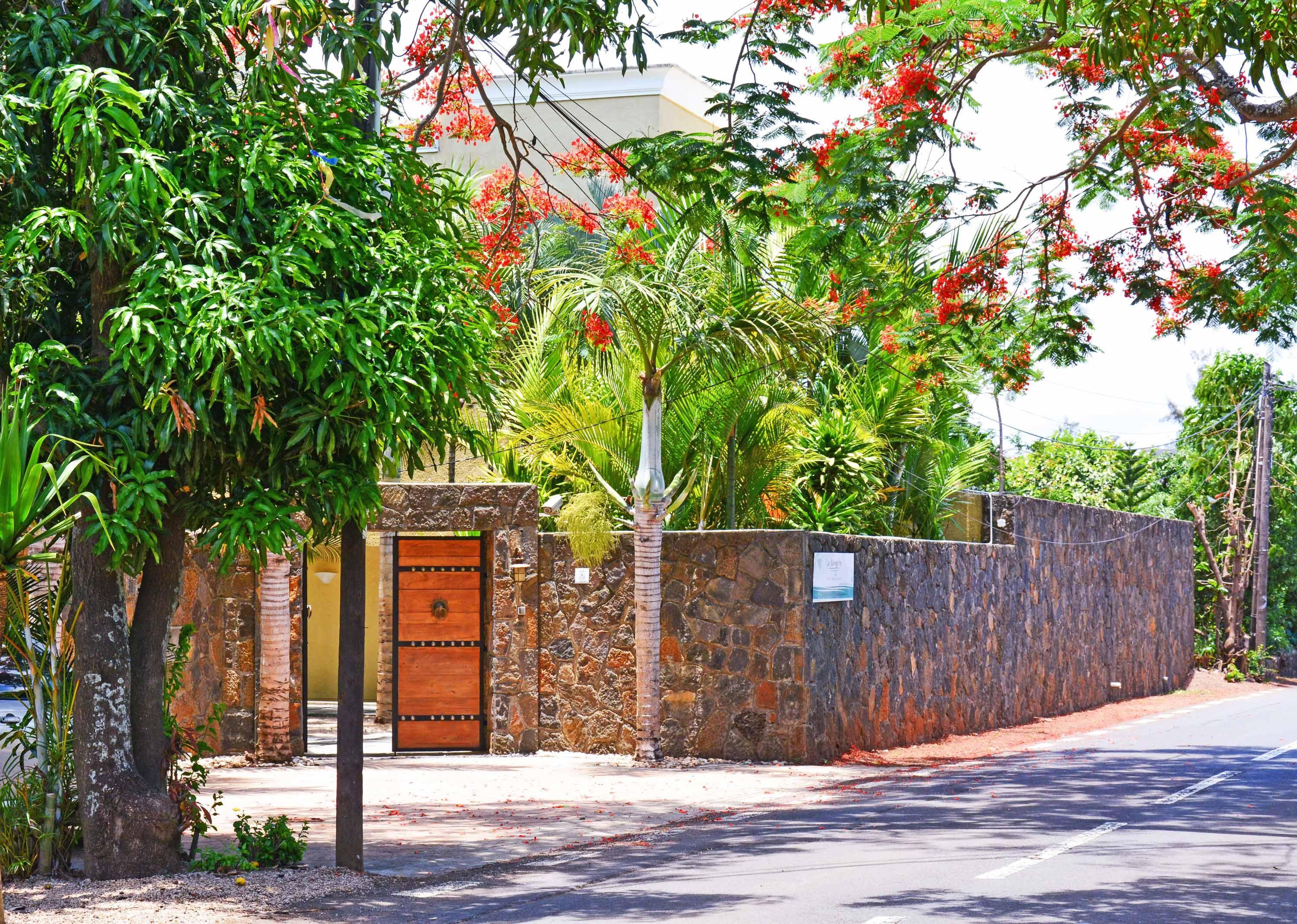 La Margarita Hotel Pointe aux Piments Exterior foto